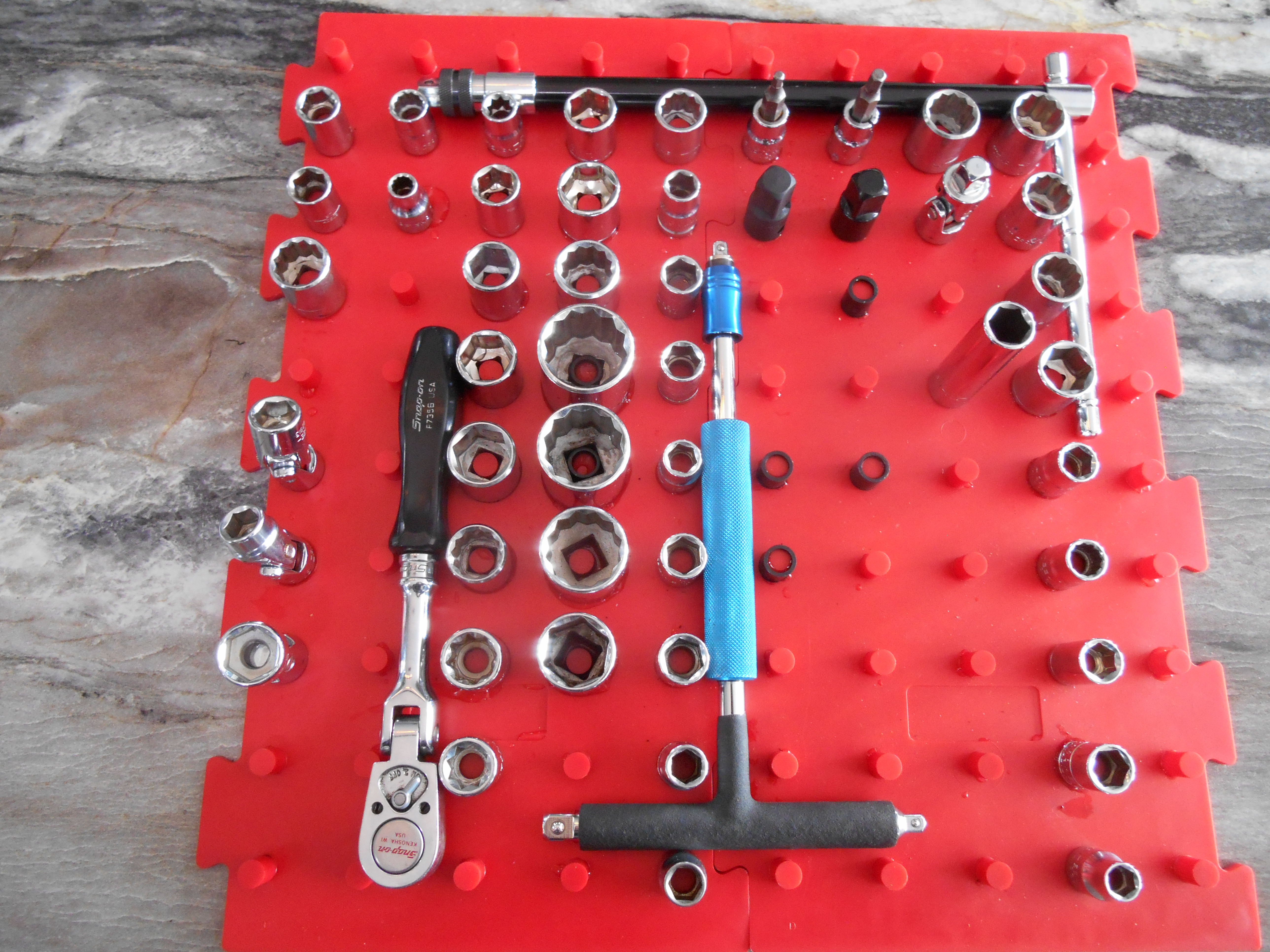 3 Mat Set With Tools